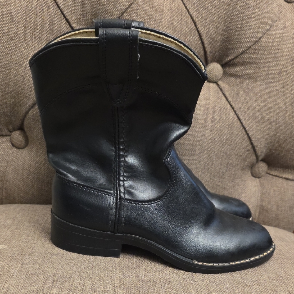 BrOnco Kids Black Boots